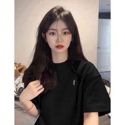 생** ysl 자수 반팔