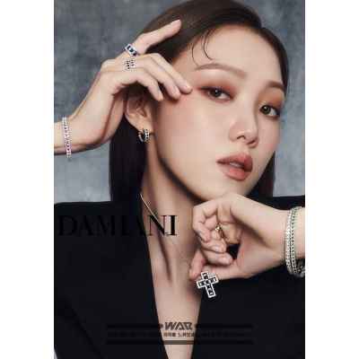 다*** 벨에포크 블루 다이아몬드 목걸이