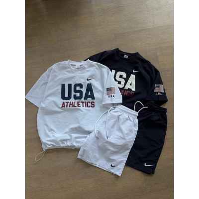 나** USA 나일론 반팔세트