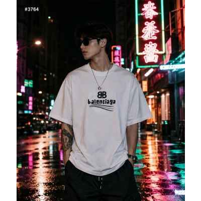 발**** BB 멀티로고 자수 라운드 반팔 티셔츠