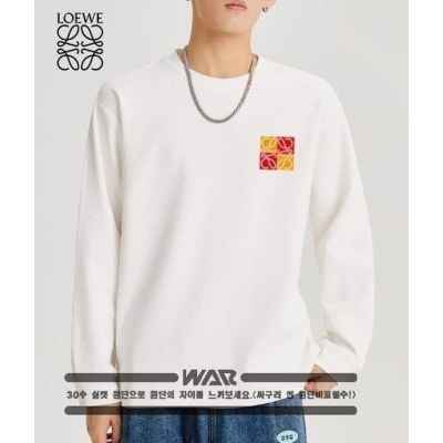 로** 빈티지 스크래치 박스 패턴 긴팔티셔츠 (시보리없음)