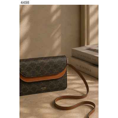 셀** 수입프리미엄급 트리옹프 캔버스 스트랩 지갑