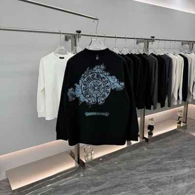 크* 크로스 홀스슈 스톤 롱슬리브