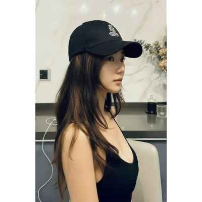 셀** 워시드 앵커 자수 볼캡 ✔수입
