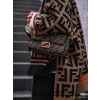 펜* FF 패턴 캐시미어 오렌지 포인트 머플러